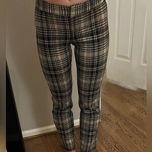 Amanda and Chelsea black& taupe pants